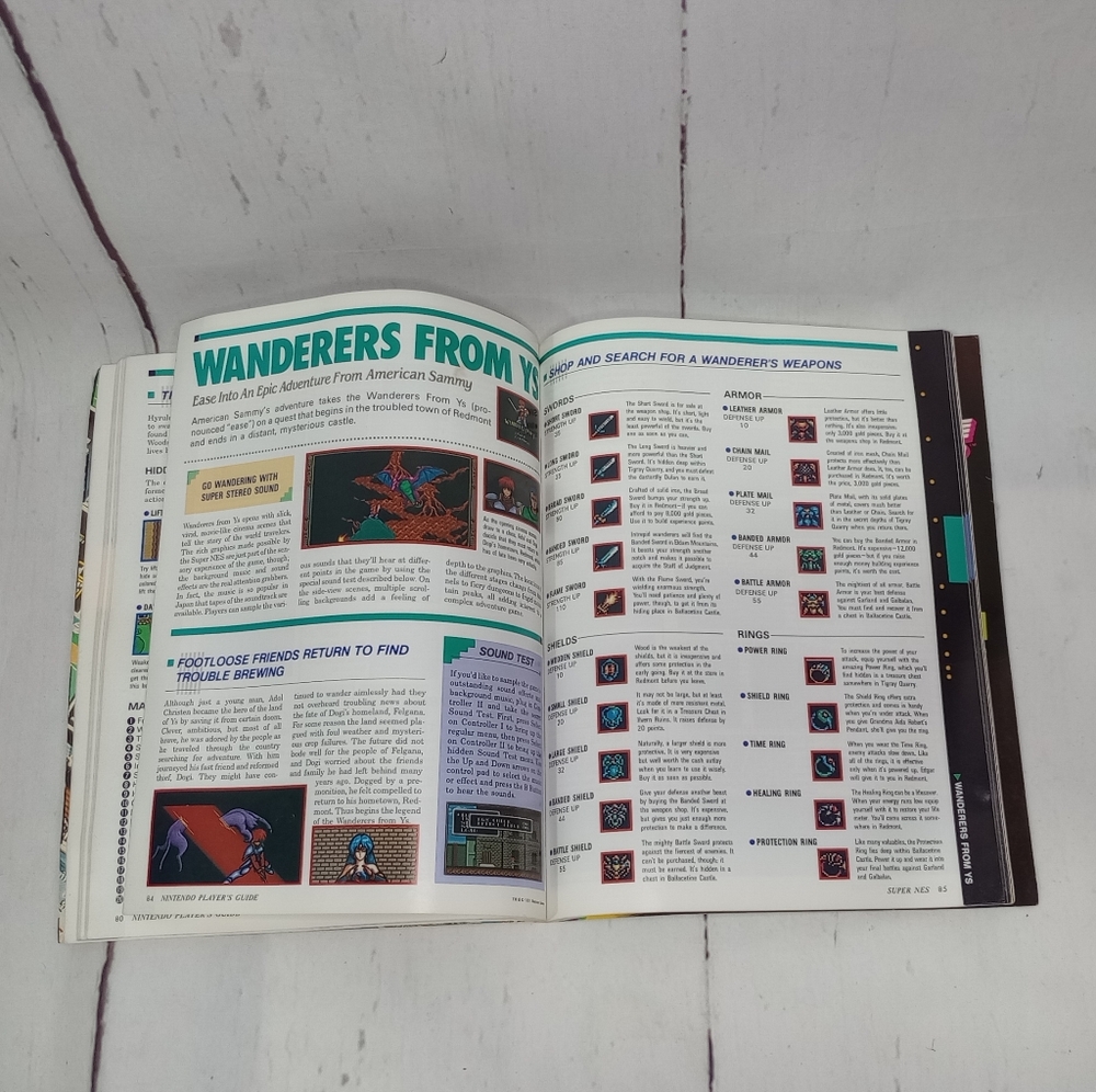 SUPER NES Nintendo Player's Guide 1992 - Picture 5 of 11